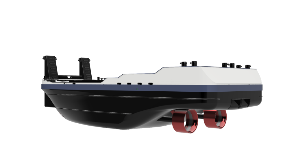 duwboot op schaal