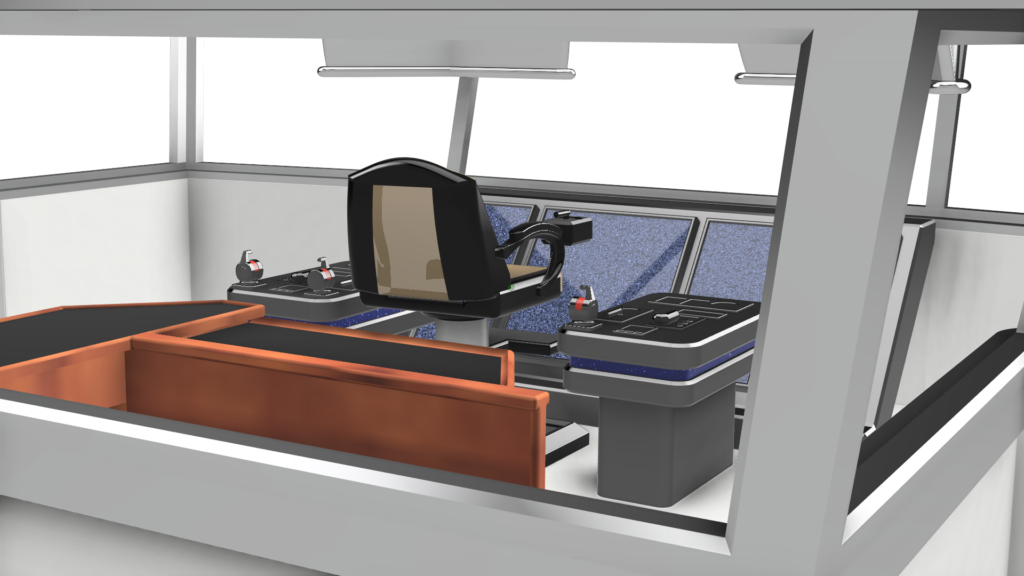 Moderne Inrichting Stuur huis 3D