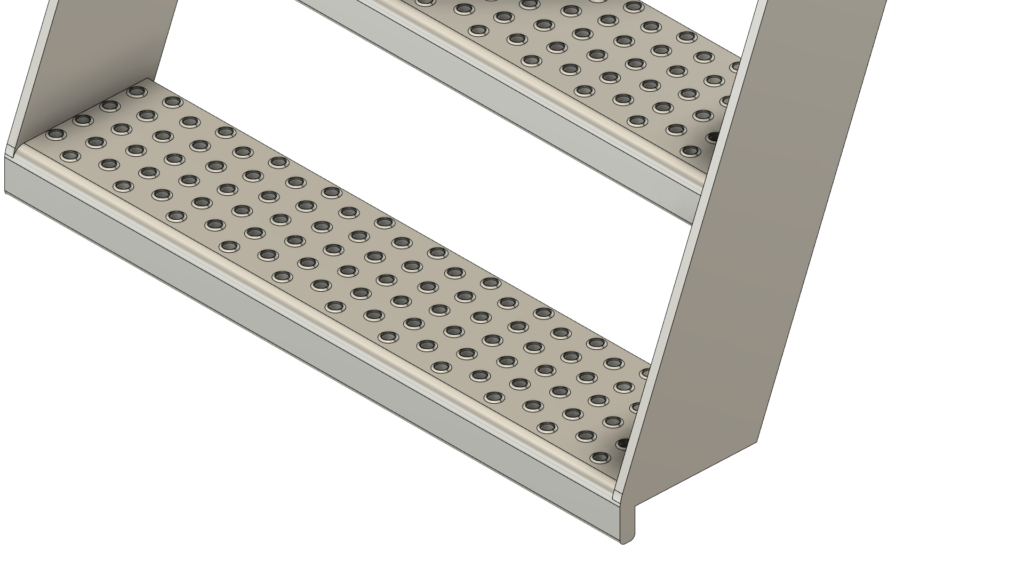 3D-geprinte trap naar scheepsaccommodatie nr. 02