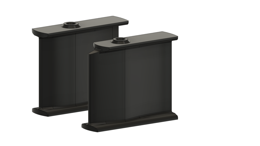 Stuwa roeren geüpdatet nr. 005 in 3D