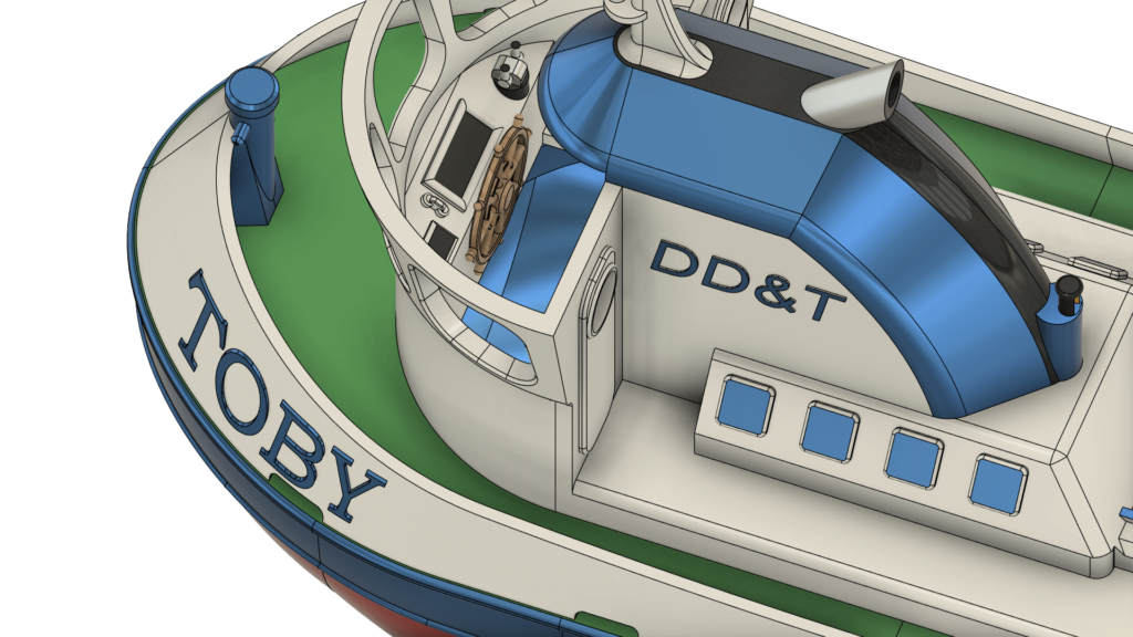 Sleepboot Toby the Tug nr. 009 in 3D