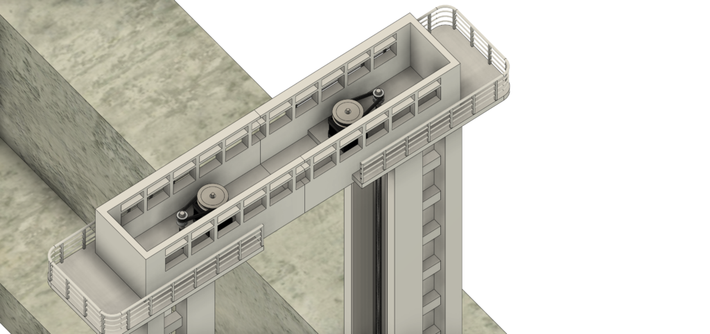 Scheepsdek versie 2.1 revised nr. 054 in 3D