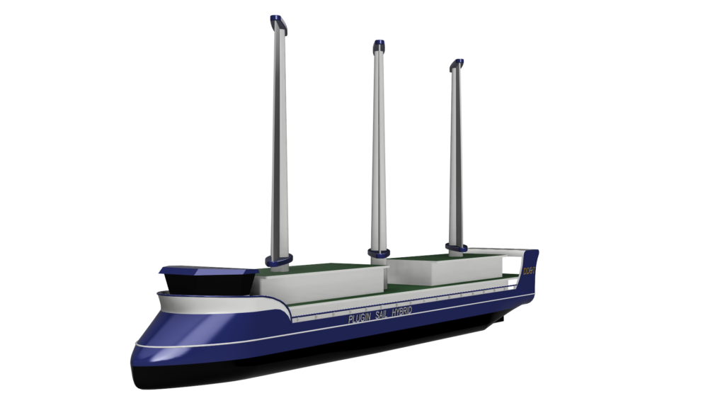 Scheepsmast versie 01 nr. 005 in 3D